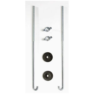Deka 12" J-Bolt Battery Hold Down Kit, 00244