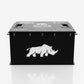 Side view of the Lithium Rhino LR51V105AH-S 48V 105Ah lithium battery, battery only