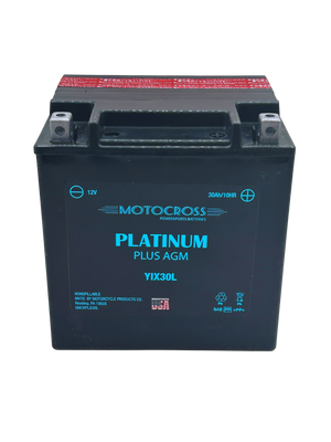 Motocross YIX30L-BS Battery, 12V 400 CCA, USA Made