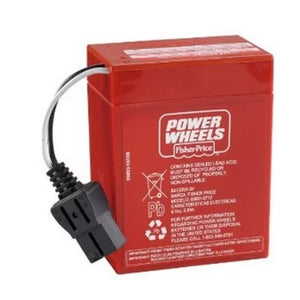 00801-0712 - Red Power Wheels Battery - Bulldog Battery, Inc.